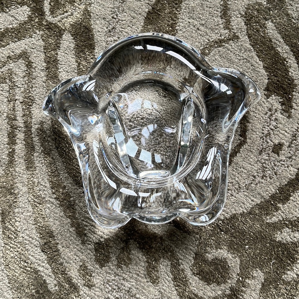 Orrefors crystal bowl